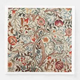 William Morris Art Design Blumenpapierservietten Serviette