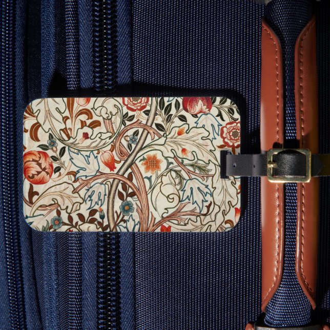 William Morris Art Design Gepäckanhänger (Vorderseite Insitu 4)