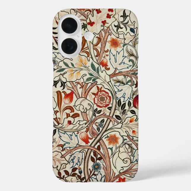 William Morris Art Design iPhone Case (Rückseite)