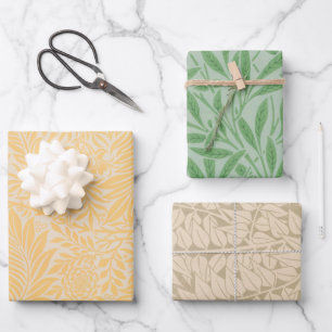 William Morris Art Design Packpapier Set Geschenkpapier Set