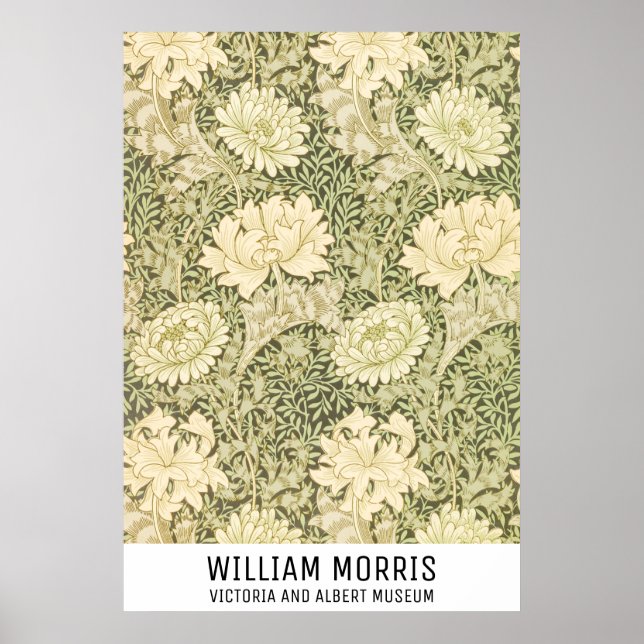 William Morris Art Floral Prints Exhibition Poster (Vorne)