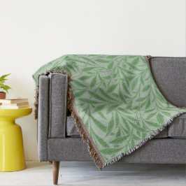 William Morris Art Green Wildlow Decke