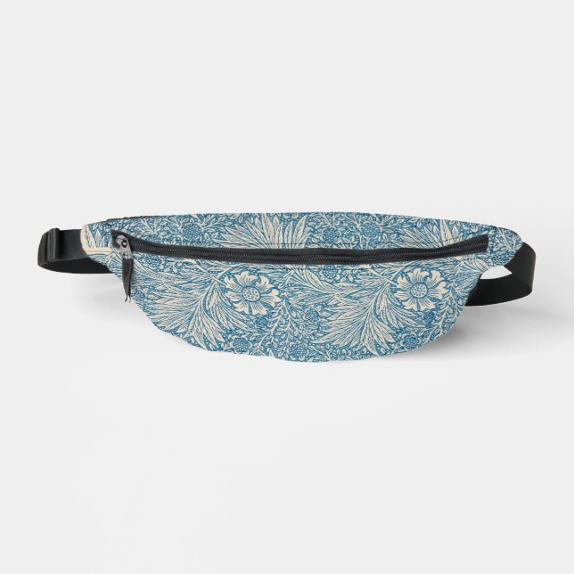 William Morris - Art Nouveau Blue Marigold (Recto)