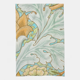 William Morris Art Nouveau floral and folioral Geschirrtuch