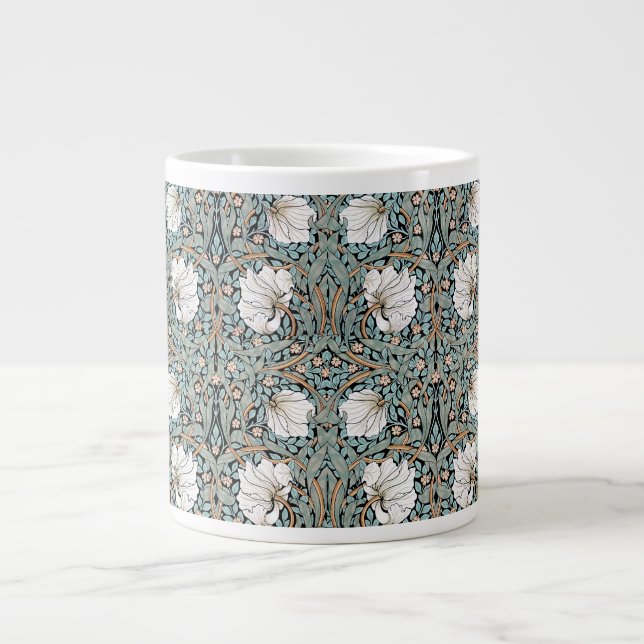 William Morris Art Nouveau Pimpernel Blume Tasse (Vorderseite)
