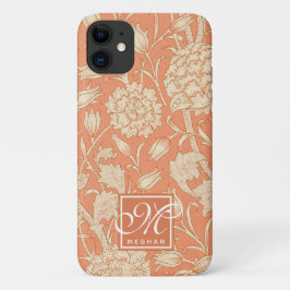 William Morris - Art Nouveau Wild Tulips Monogram Case-Mate iPhone Hülle