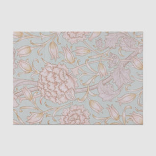 William Morris - Art Nouveau Wild Tulips - Peach Seidenpapier
