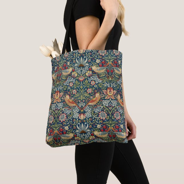 William Morris Art Strawberry Thief Tote Bag Tasche (Von Nahem)