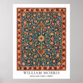 William Morris Art Wall Decke Holland Park Poster