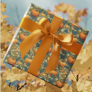 William Morris Autumn Pumpkin Patch Geschenkpapier