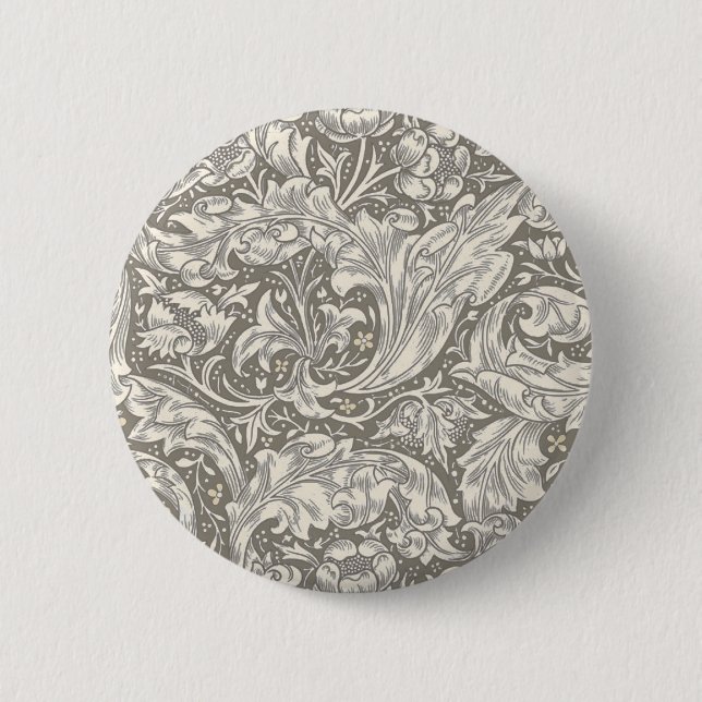 William Morris Bachelor's Button Blume Floral Bot (Vorderseite)
