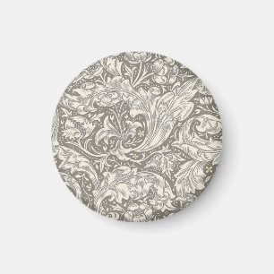 William Morris Bachelor's Button Blume Floral Bot Magnet