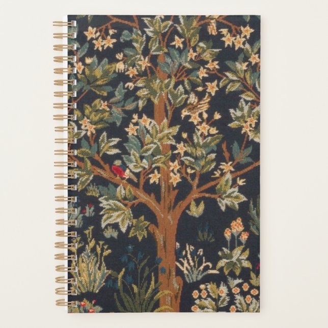 William Morris - Baum des Lebens Original Planer (Vorderseite)