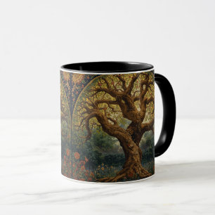 William Morris Baum des Lebens Vintage Präraffaeli Tasse