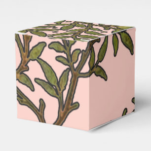 William Morris Baum-Fries-Floral-Tapete Geschenkschachtel