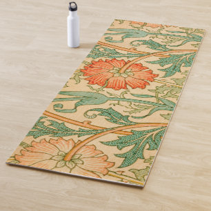 William Morris berühmtes Pink and Rose Muster Yogamatte