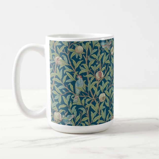 William Morris "Bird and Pomegranate"  Kaffeetasse (Links)
