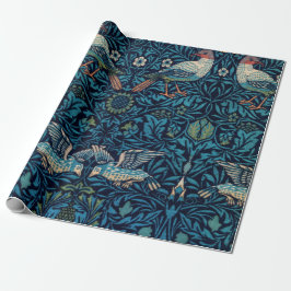 William Morris bird Art Geschenkpapier