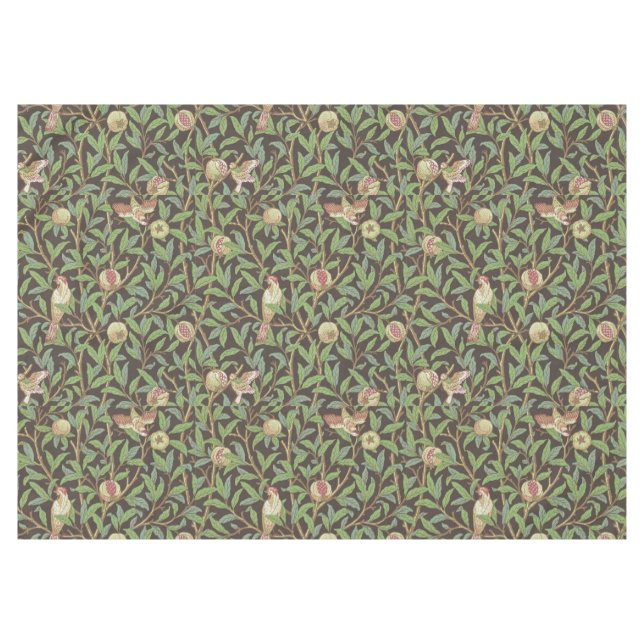 William Morris "Bird & Pomegranate" 2. Tischdecke (Vorderseite (Horizontal))