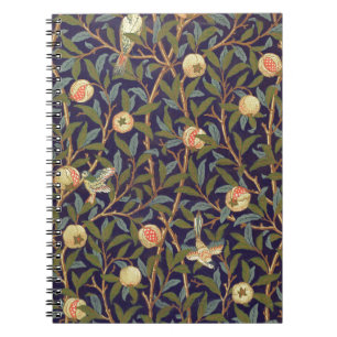 William Morris Bird und Pomegranat Notizblock