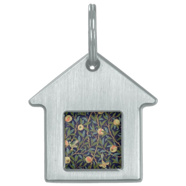 William Morris Bird und Pomegranat Tiermarke (Vorderseite)