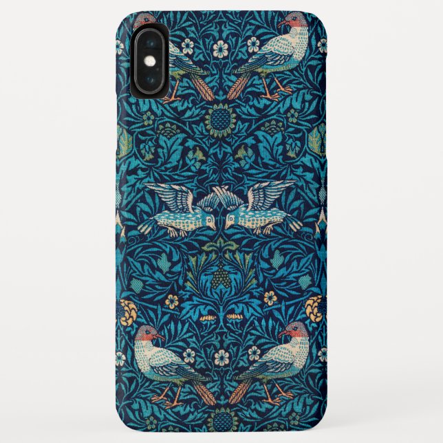 William Morris Birds Art Nouveau Floral Pattern Case-Mate iPhone Hülle (Rückseite)