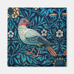 William Morris Birds Art Nouveau Floral Pattern Magnet