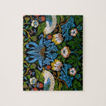 William Morris Birds Blume Strawberries Fine