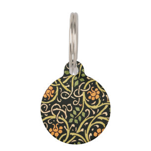 William Morris Black Floral Art Design Tiermarke