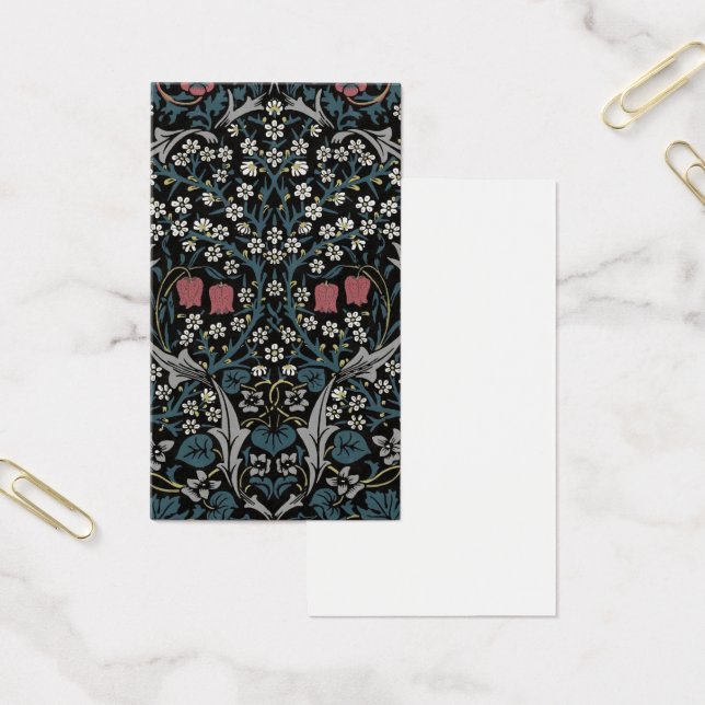 William Morris Blackthorn Floral Art Nouveau (Büro)