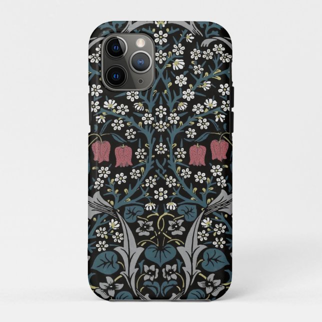 William Morris Blackthorn Floral Art Nouveau Case-Mate iPhone Hülle (Rückseite)