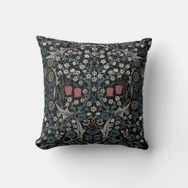 William Morris Blackthorn Floral Art Nouveau Kissen