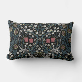 William Morris Blackthorn Floral Art Nouveau Lendenkissen