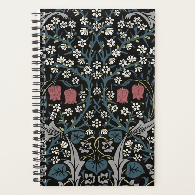 William Morris Blackthorn Floral Art Nouveau Planer (Vorderseite)