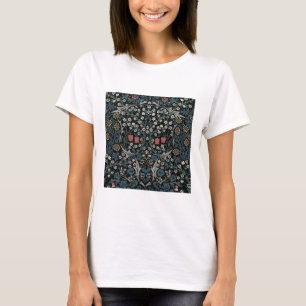 William Morris Blackthorn Floral Art Nouveau T-Shirt
