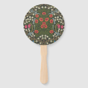 William Morris Blackthorn Garden Blume Classic Fächer