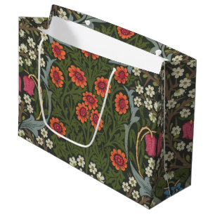 William Morris Blackthorn Garden Blume Classic Große Geschenktüte