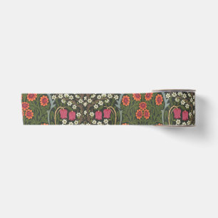William Morris Blackthorn Garden Blume Classic Satinband
