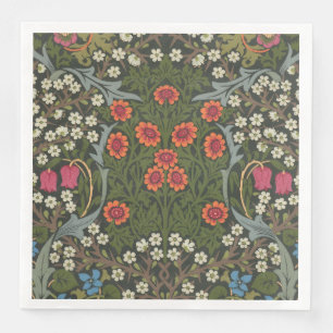 William Morris Blackthorn Garden Blume Classic Serviette