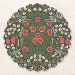 William Morris Blackthorn-Gartenblume Klassiker Untersetzer