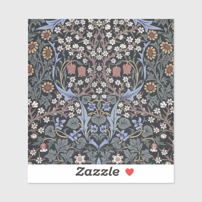 William Morris - Blackthorn Pattern Aufkleber (Blatt)