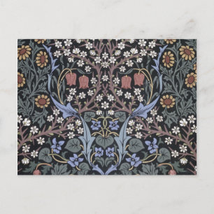 William Morris - Blackthorn Pattern Feiertagspostkarte