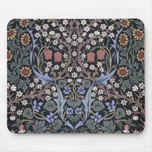 William Morris - Blackthorn Pattern Mousepad (Vorne)