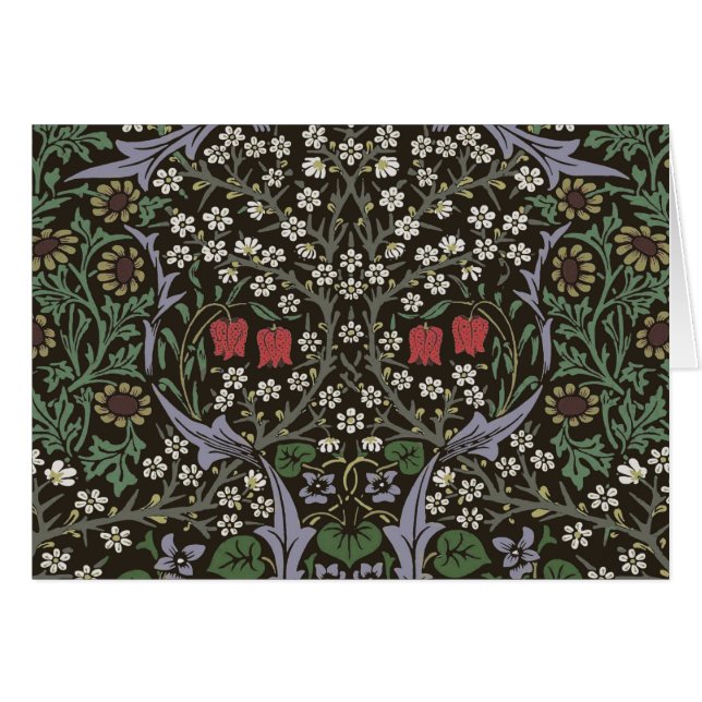 William Morris Blackthorn Tapestry Floral (Devant horizontal)