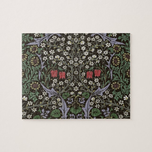 William Morris Blackthorn Tapestry Floral (Horizontal)