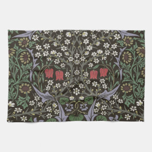 William Morris Blackthorn-Tapeten-Blumenmuster Geschirrtuch
