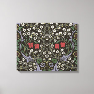 William Morris Blackthorn Tapeten Blumenmuster Leinwanddruck