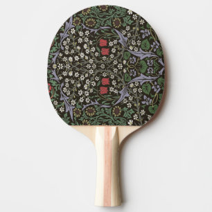 William Morris Blackthorn Tapeten Blumenmuster Tischtennis Schläger