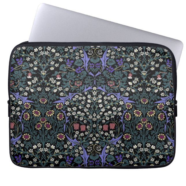 William Morris Blackthorn Victorian Wallpaper Laptopschutzhülle (Vorderseite)