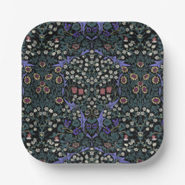 William Morris Blackthorn Victorian Wallpaper Pappteller